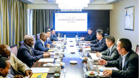 坦桑尼亚驻华参赞一行到必发888集团交流座谈