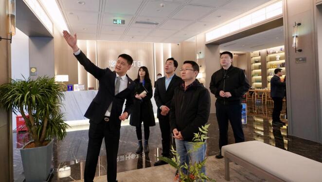 必发888集团领导调研必发888酒店公司旗下锦著系列酒店